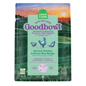 Open Farm GoodBowl Harvest Chicken & Brown Rice Recipe Dry Cat Food