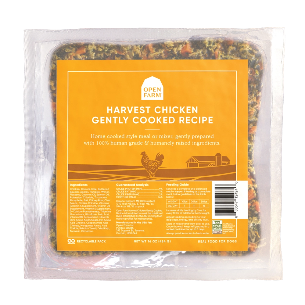 Open Farm Harvest Chicken Gently Cooked Recipe