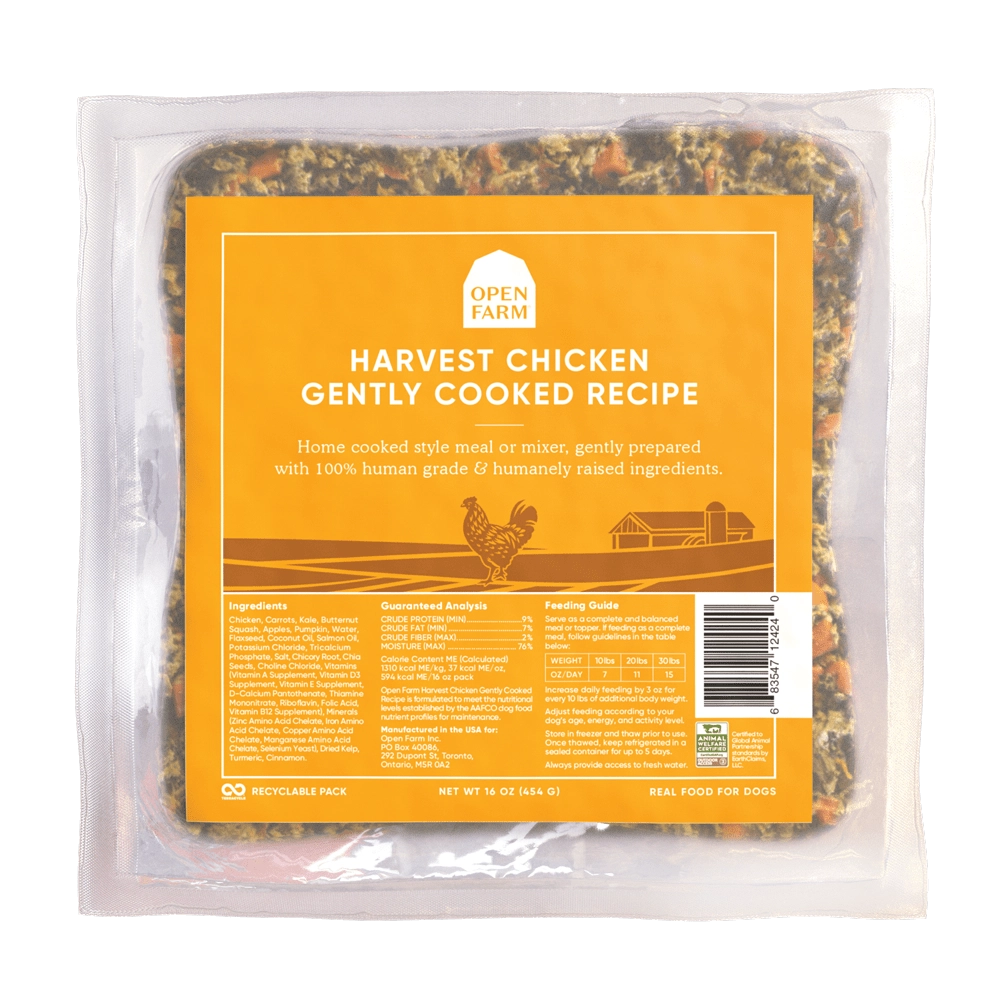 Open Farm Harvest Chicken Gently Cooked Recipe