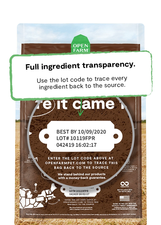 Open Farm Pasture-Raised Lamb & Ancient Grains Dry Dog Food