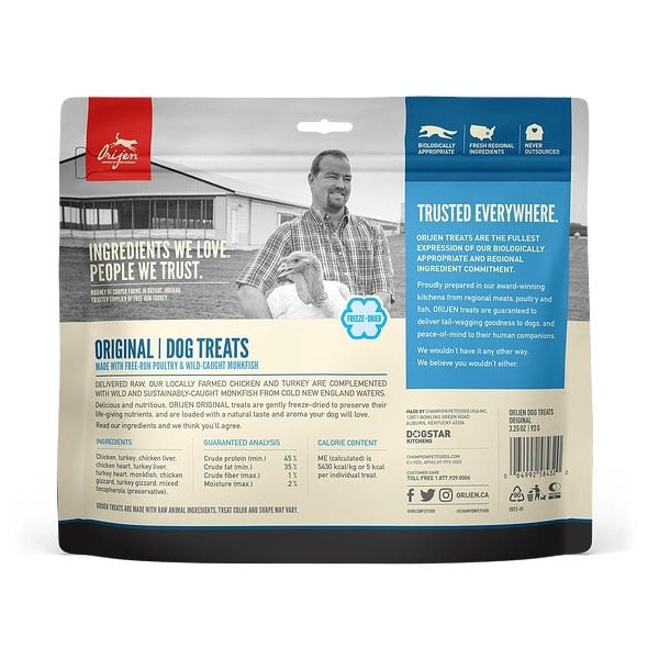ORIJEN Freeze Dried Original Dog Treats