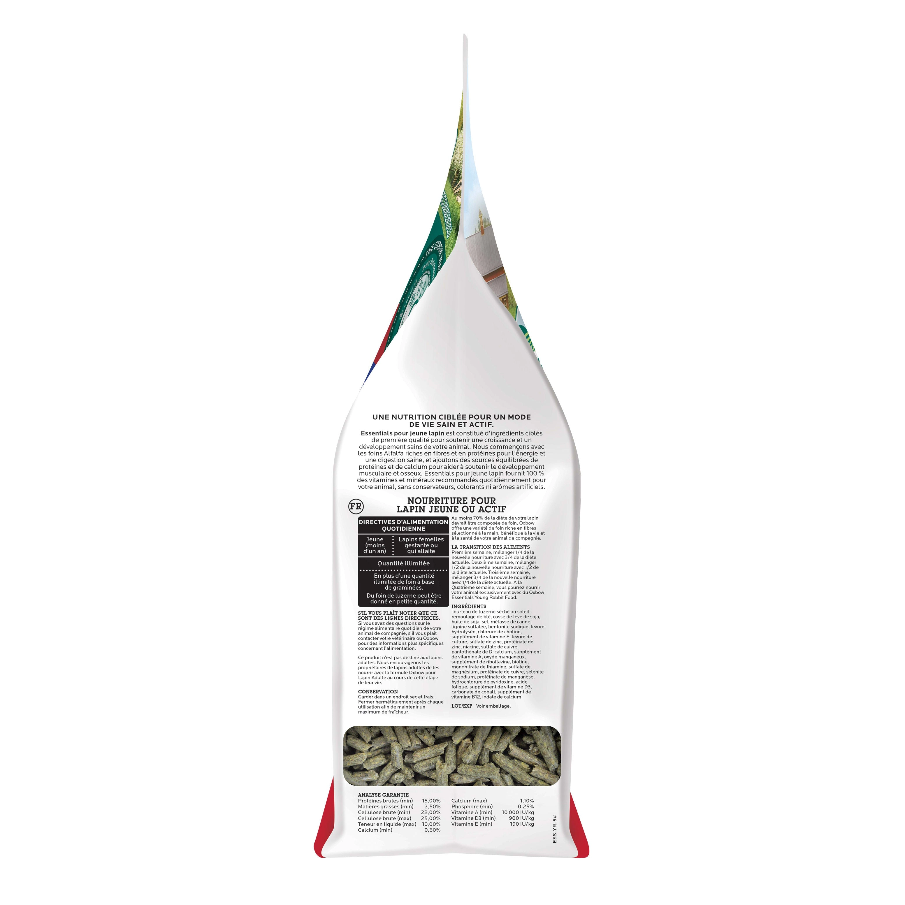 Oxbow Animal Health Essentials Young Rabbit Food 5lb