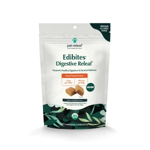 Pet Releaf Digestive Releaf Edibites Sweet Potato Pie Flavor for Medium & Large Dogs