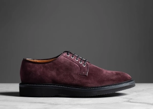 Plain Toe Berry Suede