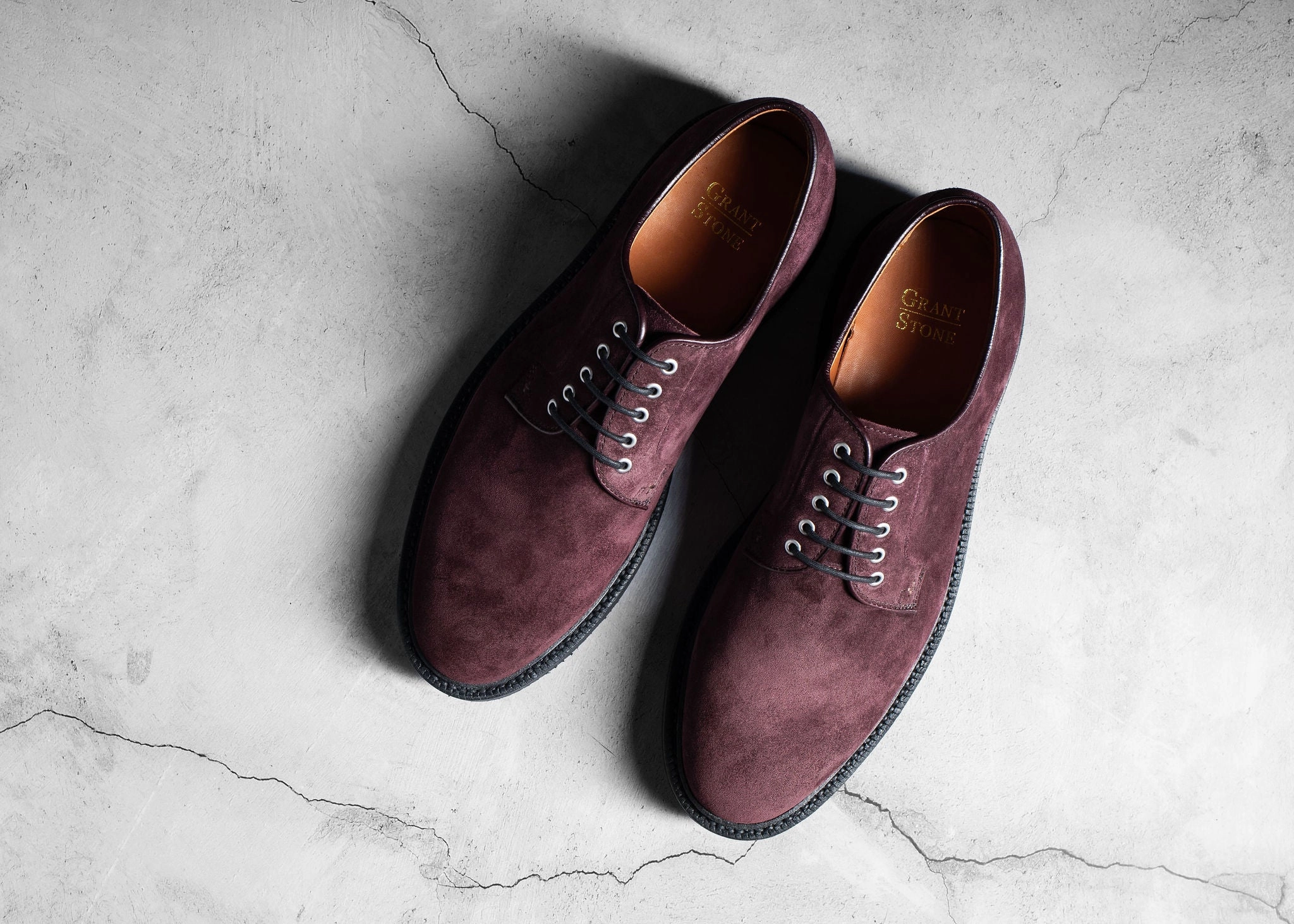 Plain Toe Berry Suede