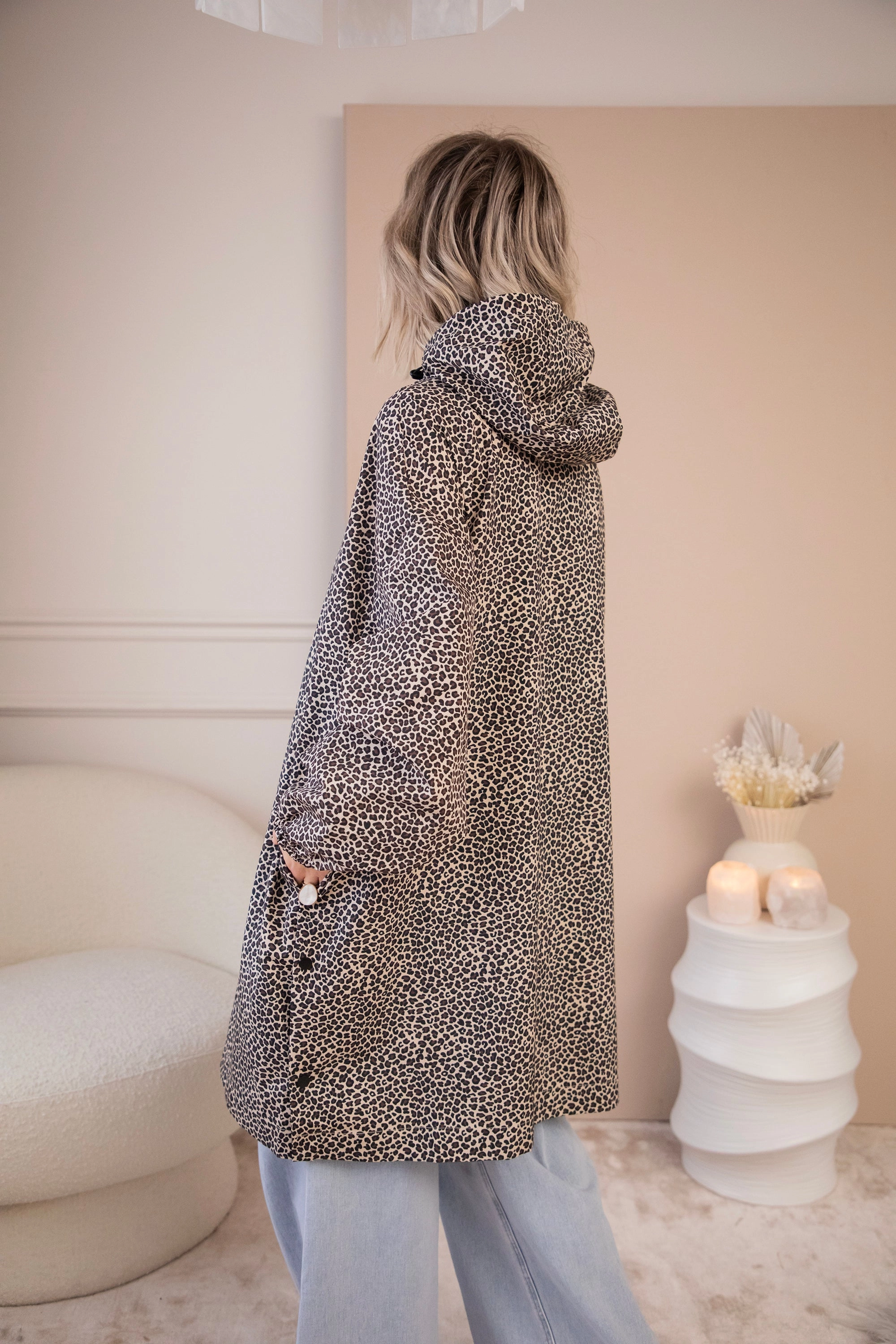 Poncho Panther Beige - Jas