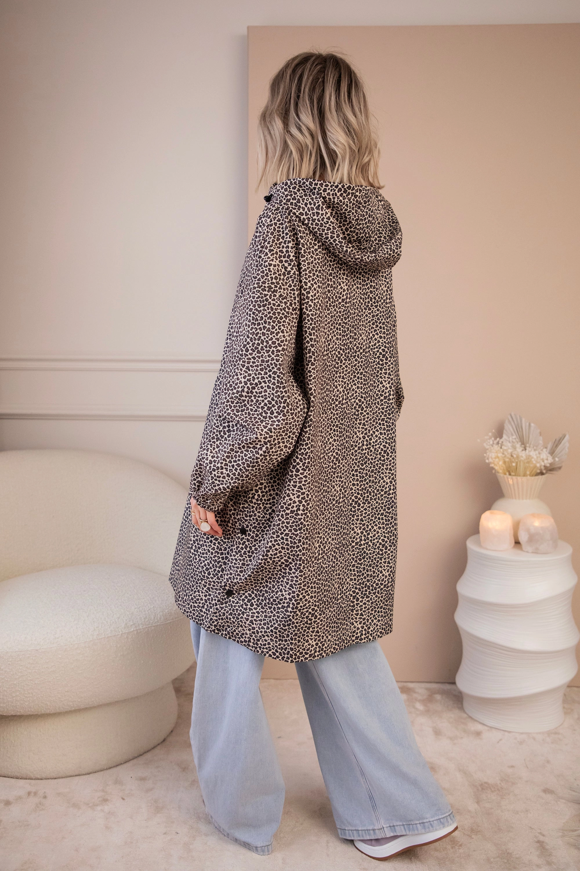 Poncho Panther Beige - Jas