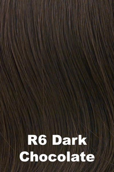 Sale - Hairdo Wigs Toppers - Top of Head (#HXTPHD) - Color: Dark Chocolate (R6)