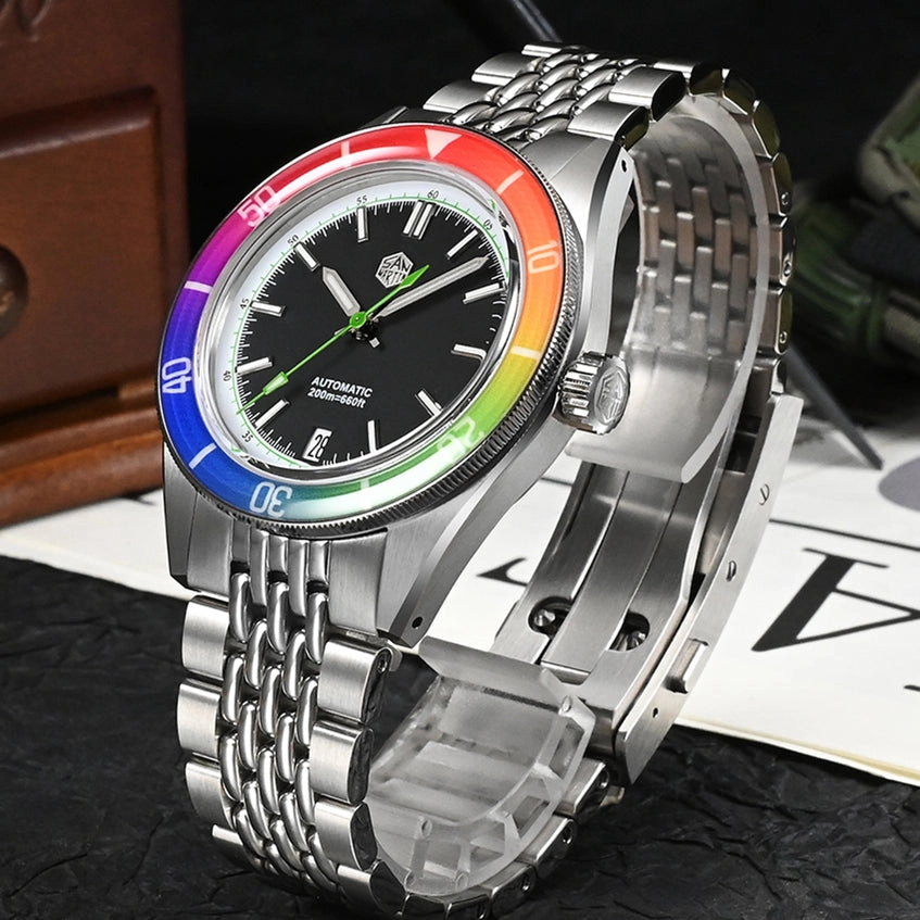 San Martin 39.5mm Summer Dive Watch SN0116