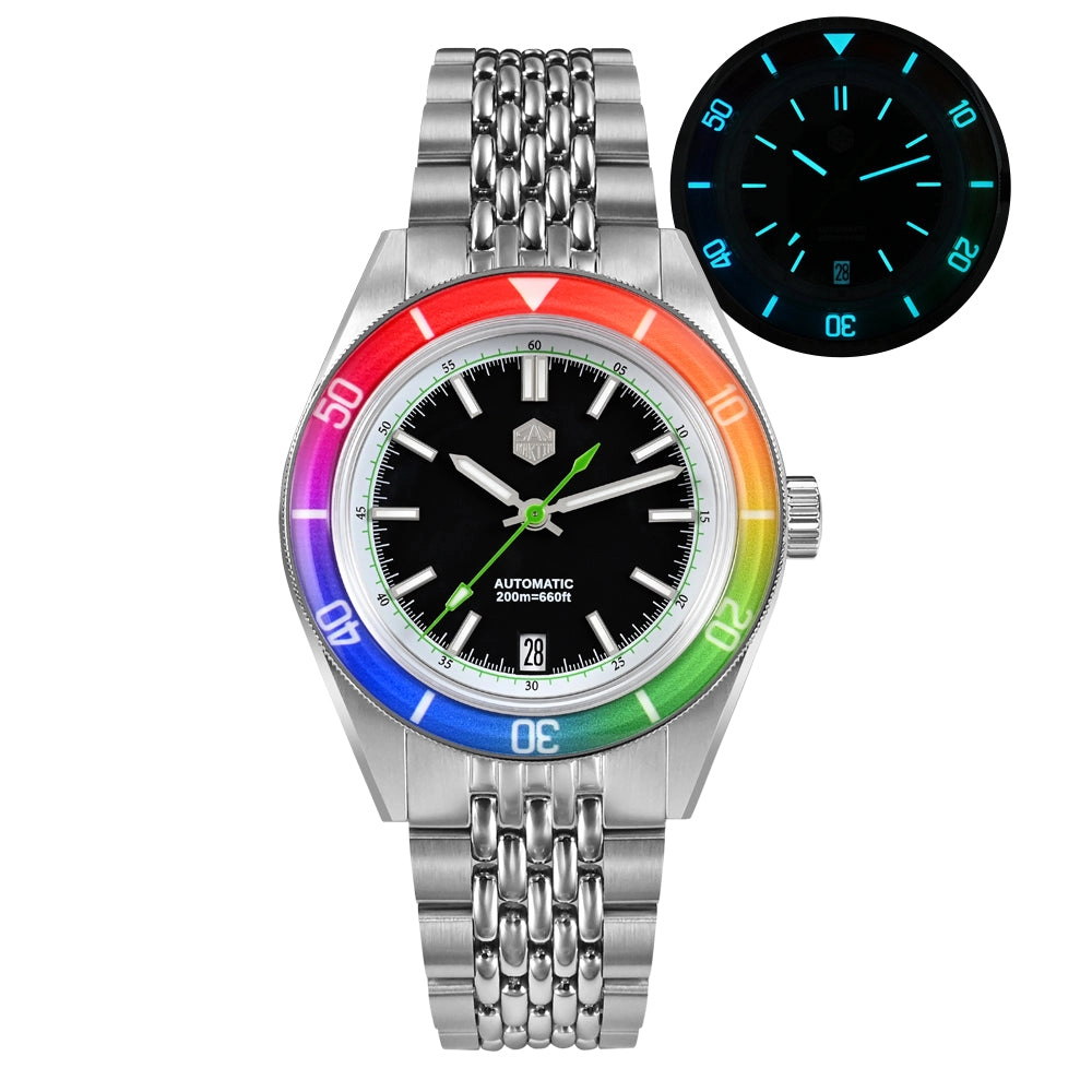San Martin 39.5mm Summer Dive Watch SN0116