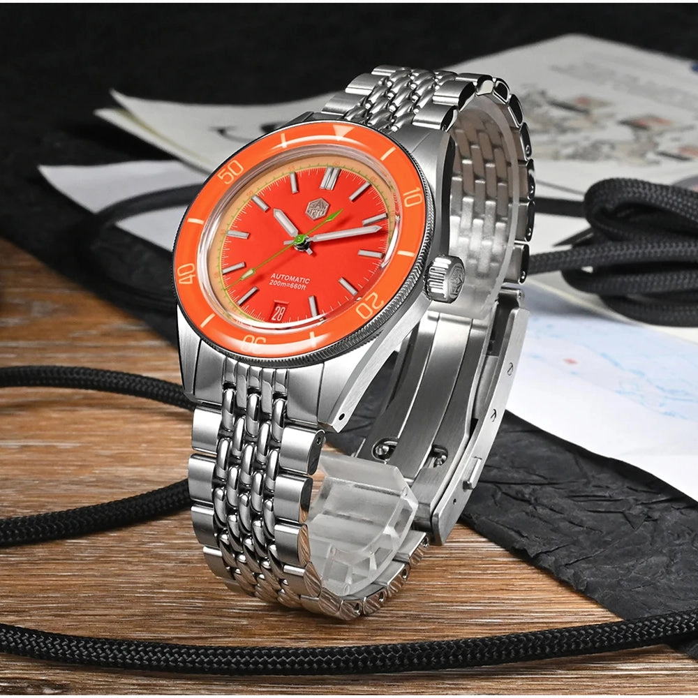 San Martin 39.5mm Summer Dive Watch SN0116