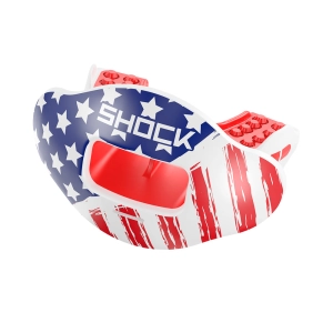 Shock Doctor Stars & Stripes Max AirFlow 2.0 Convertible Lip Guard