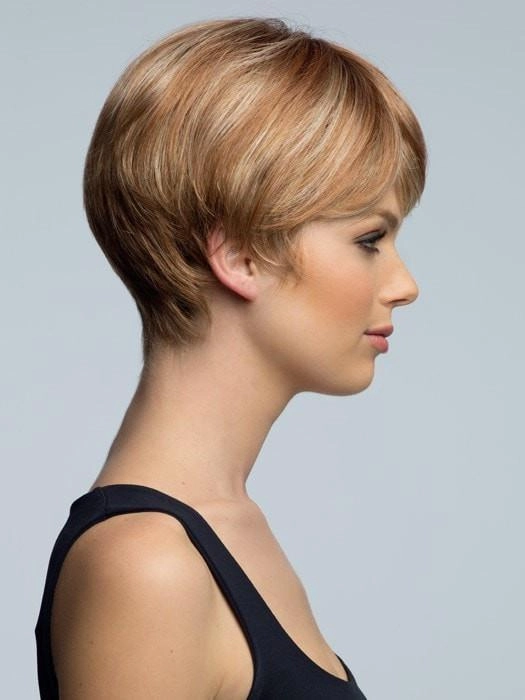 Short Top Piece by Amore | Synthetic Hair Topper (Full Mono) | CLOSEOUT