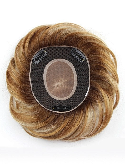 Short Top Piece | Synthetic Hair Topper (Full Mono) | DISCONTINUED