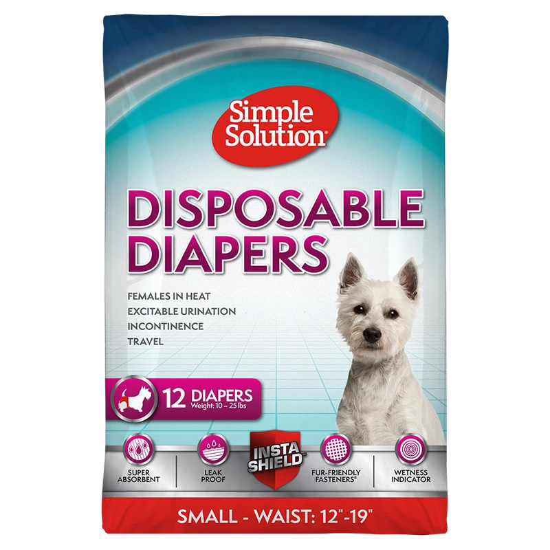 Simple Solution Disposable Diapers Small 12pk
