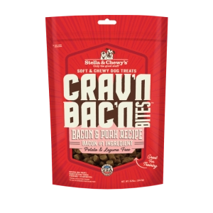 Stella & Chewy's Crav'n Bac'n Bites Bacon & Pork Recipe Dog Treats