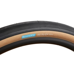 Tire: René Herse- 29″ x 2.2″ (700C x 55) Antelope Hill TC Endurance