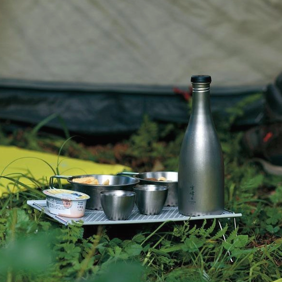 Titanium Sake Bottle