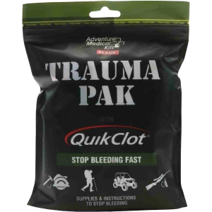 Trauma Pak First Aid Kit with QuikClot