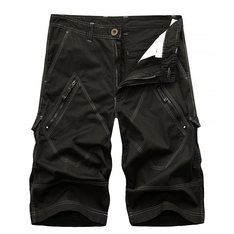 West Louis™ Fashionable Multi-Bag Men's Cotton Shorts - Perfect for Summer