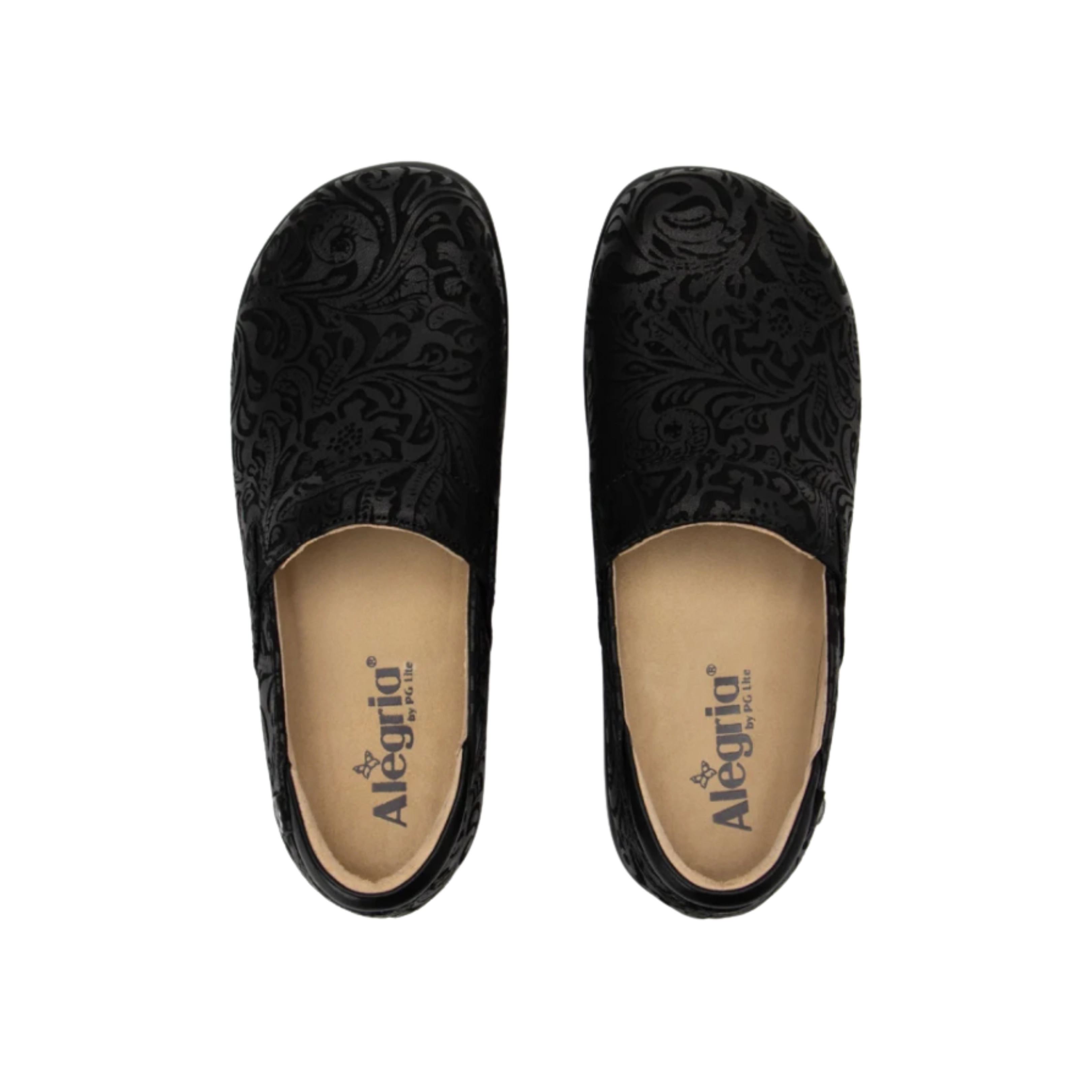 Women's Keli - Black Emboss Paisley